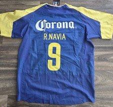 Nike Club America Aguilas Away 03/04 Reinaldo Navia Futbol Jersey Mens Sz Large