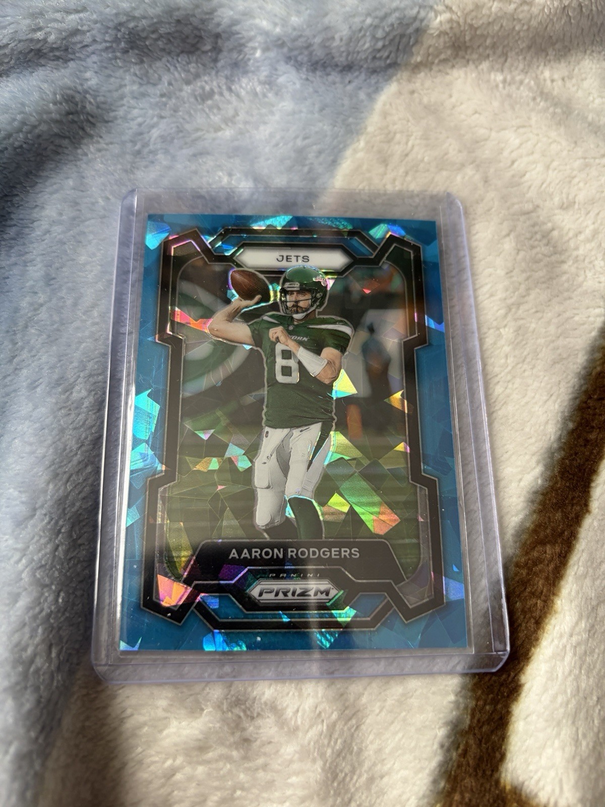 2023 Panini Prizm - Aaron Rodgers #227 Blue Ice Prizm /99