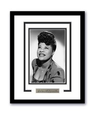Ella Fitzgerald Autographed Signed 11x14 Framed Photo Jazz Singer ACOA