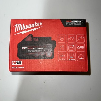 Milwaukee M18 RedLithium Forge Akku 8.0 Ah NEU