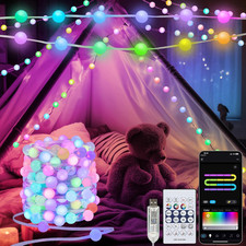 33 Ft Smart RGB Fairy Lights with APP Remote Control Christmas Decor