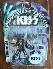 Welcome To the Psycho-Circus KISS Tour Edition: PETER CRISS 6.5" Action Figure!