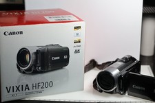Canon VIXIA HF200 Digital Camcorder Video Camera Untested; No Charger 