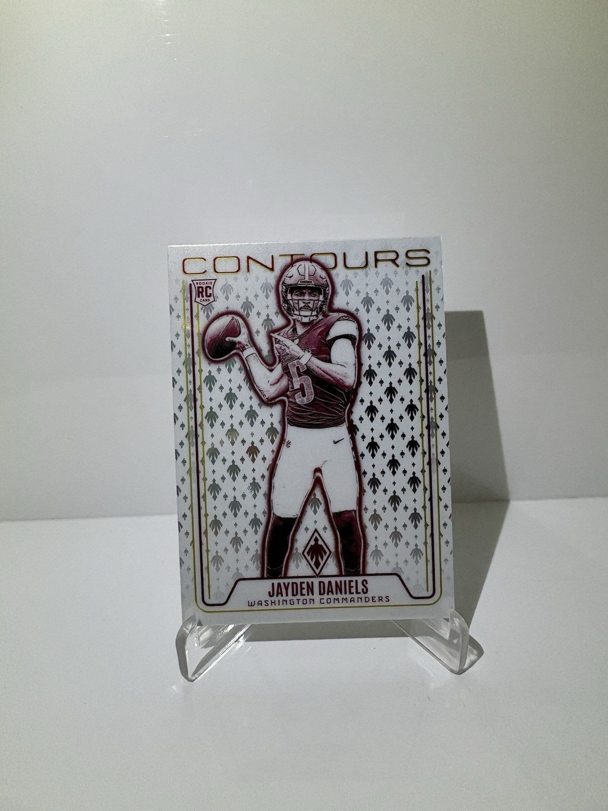 Jayden Daniels Panini Phoenix Contours #CONJDS Base