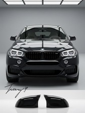 BMW X3 F25 X5 F15 X6 F16 2014-2018 M Sport Glanz Schwarz Au�enspiegel Abdeckung Kappen