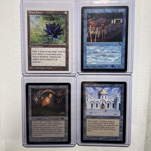 MTG  Proxies  Black Lotus Time Walk Mishras Workshop Library Magic the Gathering