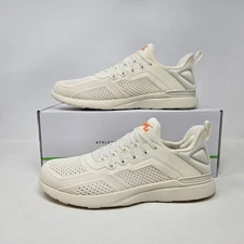 Athletic Propulsion Labs APL TechLoom Tracer 'Pristine/Orange' Shoes / Men's 7.5