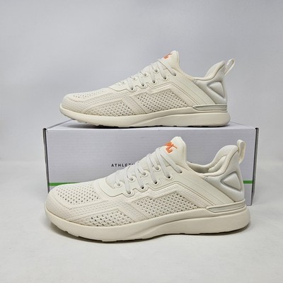Athletic Propulsion Labs APL TechLoom Tracer 'Pristine/Orange' Shoes / Men's 7.5
