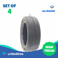 Set Of 4 Used 22555r17 Continental Controlcontact Tour M As Ev 97h - 8-932 Set Of 4 Used 22555r17 Continental Controlcontact Tour M As Ev 97h - 8-932
