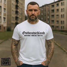 T-SHIRT OSTDEUTSCHLAND MEINE HEIMAT MEINE LIE...