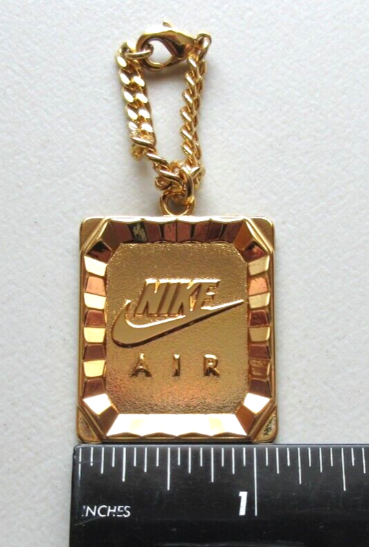 ⭐Nike Air Metal Shoe Tag Key Chain Hang Tag Sneaker Tag Charm