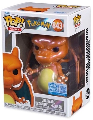 Funko Pop! Charizard # 843 Pearlescent Pokemon Center Exclusive