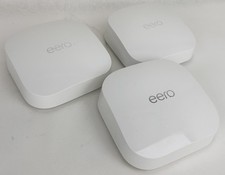 eero Pro 6E AXE5400 Tri-Band Mesh Wi-Fi 6E System 3-pack S010311 - White - U