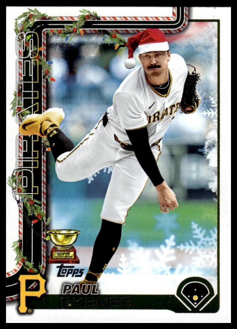 2025 Topps Holiday Paul Skenes #H70b
