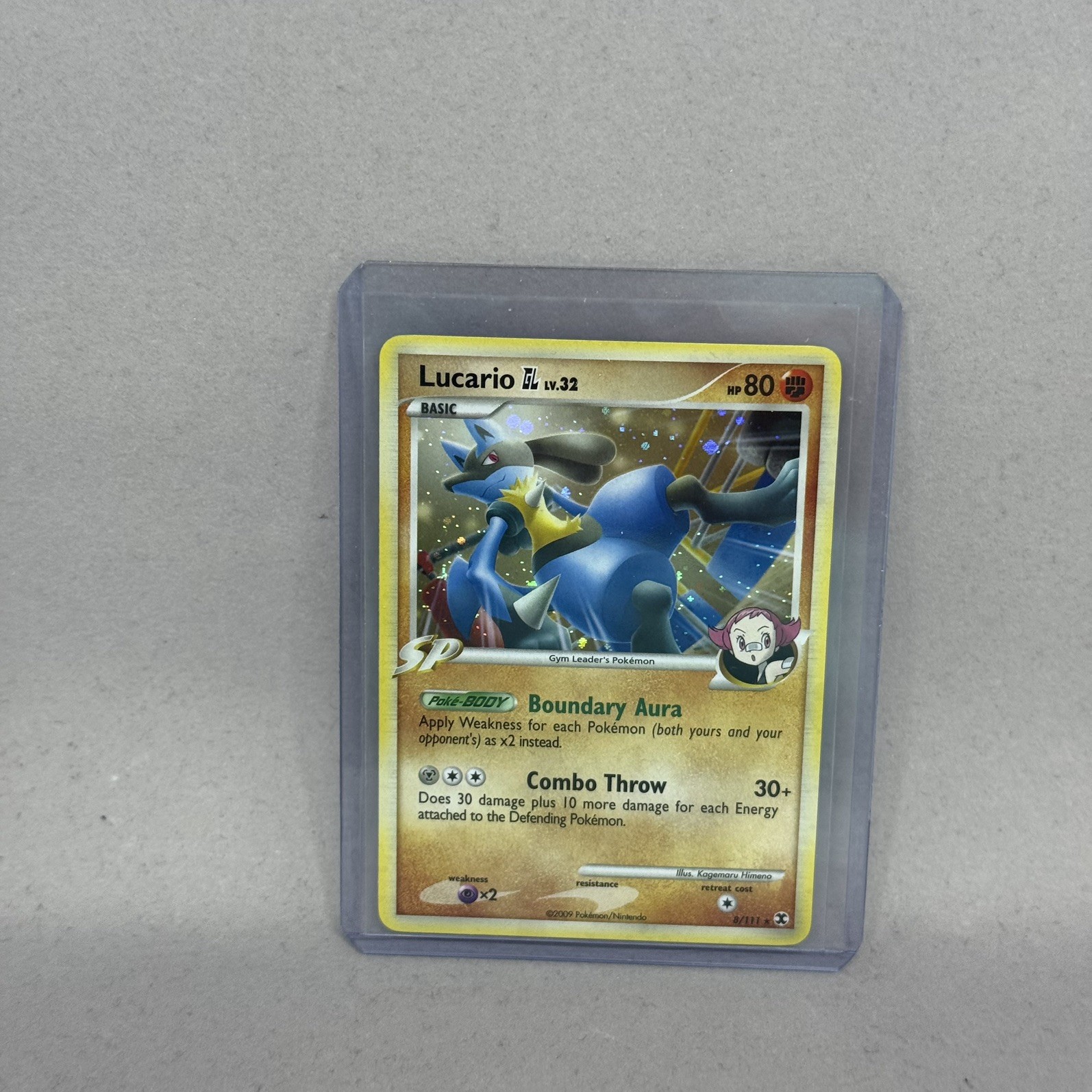 Lucario GL 2009 Platinum: Rising Rivals #008/111 Holo Price Guide