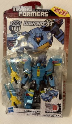 New Hasbro Transformers Generations Thrilling 30 s Deluxe IDW Nightbeat