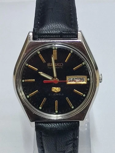 Vintage Seiko Automatic Date Day Dial Wrist Watch  SP166