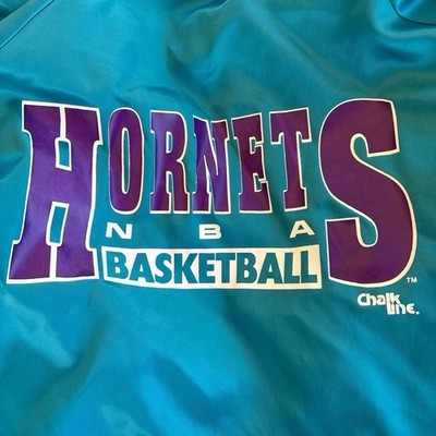 Chalk Line Charlotte Hornets NBA Jacket Teal Youth XXL Basketball