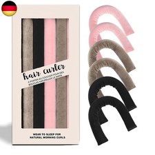 Lockenwickler Ohne Hitze, 6 St&uuml;ck Heatless Curls Band,Hitzefreie Lockenwickler