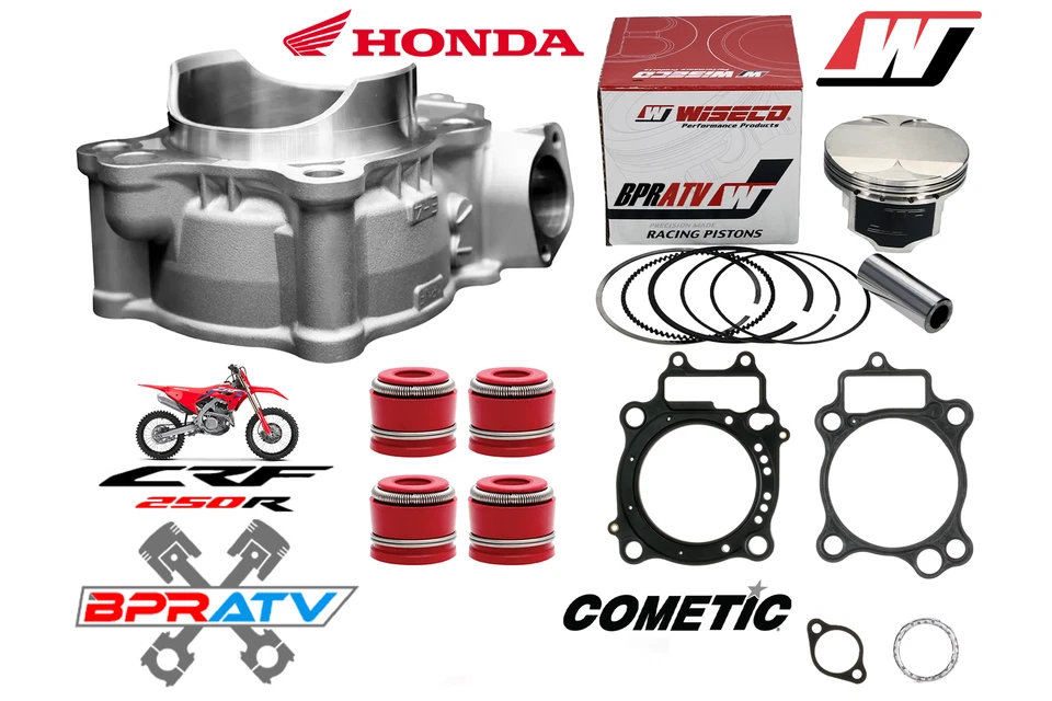 Kit de junta de cigüeñal de pistón Wiseco cilindro diámetro culata 78 mm Honda CRF250R 04-09 Foto 4 de 4