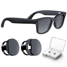 LED Light Cover for Rayban Meta Smart Glasses, Adjustable Light Blocker Compatib