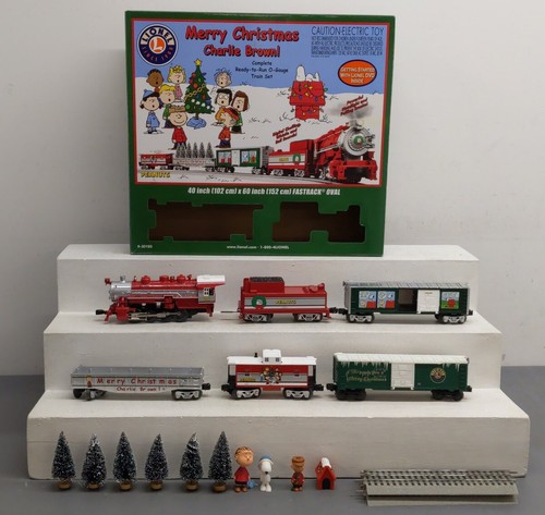 Juego de tren de vapor de Navidad Lionel 6-30193 calibre O cacahuetes EX/caja | Condition: Used