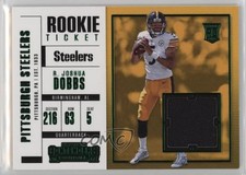 2017 Contenders Rookie Ticket Swatches Horizontal Variation R Joshua Dobbs 0y6s