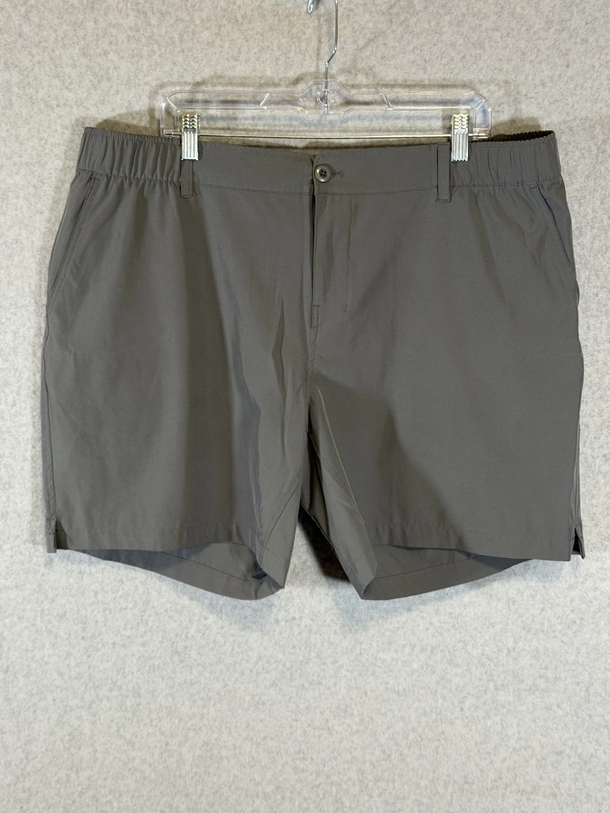 AFTCO Gray Men's XXL Fishing Shorts Polyester Pockets