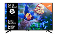 NEW 40 Inch Full HD TV DVB-T2/S2 HDMI/USB/RF/AV/EARPHONES