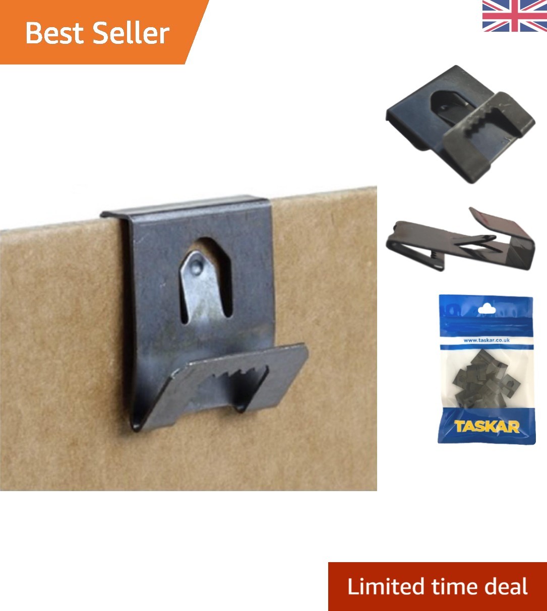 20 Lightweight Metal Sawtooth Hangers for Durable Picture Display - 2-3mm Boards