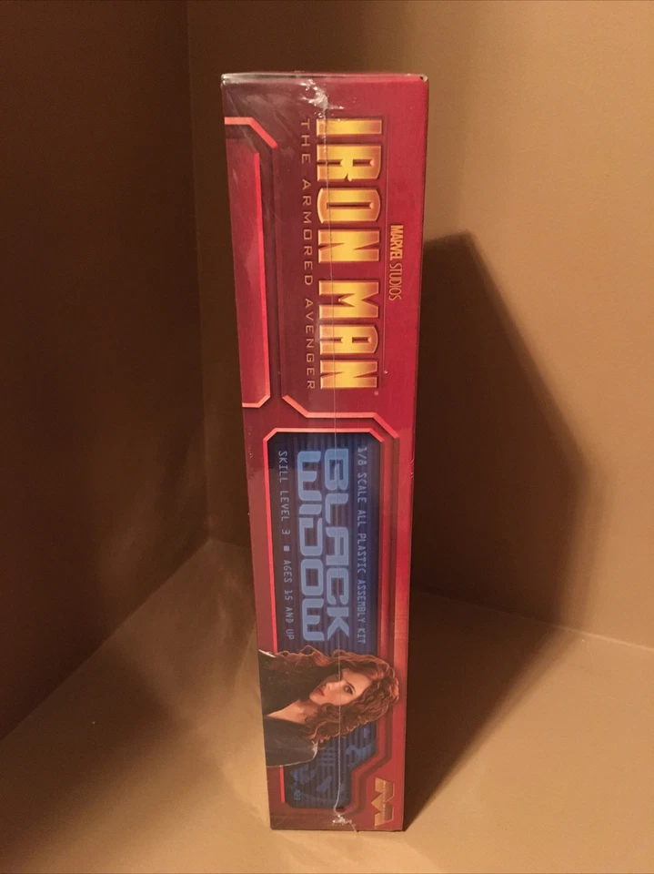 Marvel Iron Man Black Widow Moebius Model Kit 1/8th Scale; Brand New Sealed! - Image 2 of 4