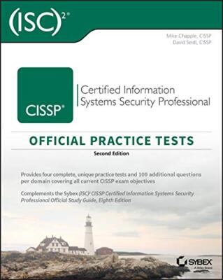 Cissp Official (Isc)2 Practice Tests 2E By Mike Chapple, David S
