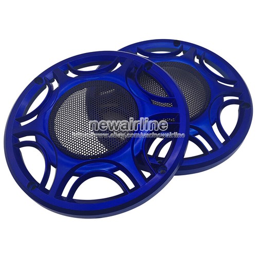 2pcs 6.5" inch Speaker Cover Loudspeaker Box Decorative Circle Metal Mesh Grille - Picture 10 of 17