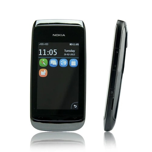 Nokia asha 308 Dual SIM 3" touch screen 2MP Bluetooth FM MP4 Player - Afbeelding 5 van 6