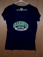 NFL Seattle Seahawks Football Youth Large Girls Team Apparel T-Shirt