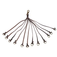 Tourbon Leather Birds Carrier Hanger Ducks Strap Pigeon Ring Sling Shooting Game