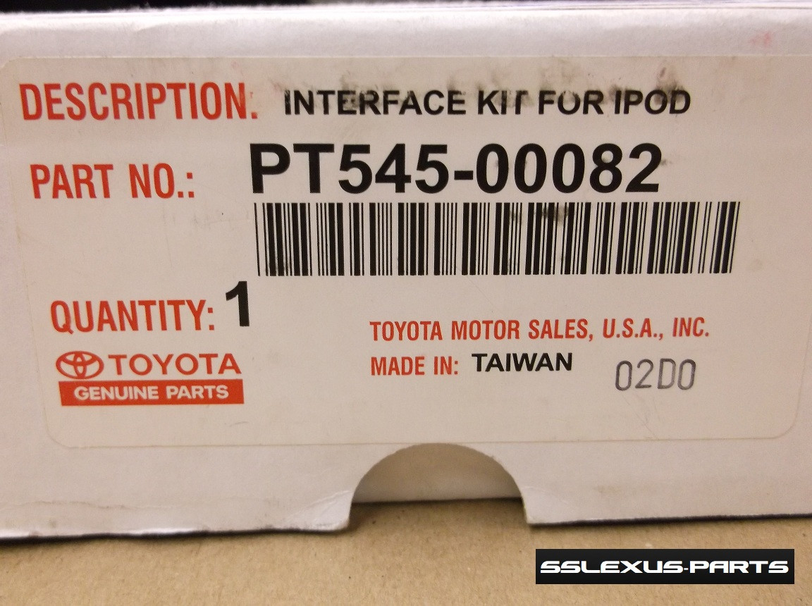 Lexus GS350 GS460 (2007-2011) OEM Genuine INTERFACE KIT FOR IPOD