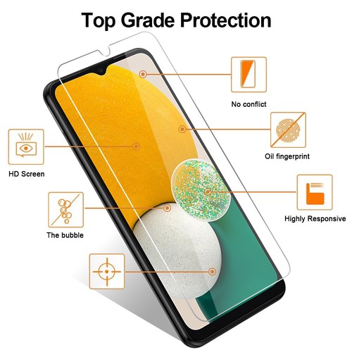 Für Samsung Galaxy A03S A53 A23 A13 A14 A54 5G Hartglas Displayschutzfolie - Bild 24 von 29