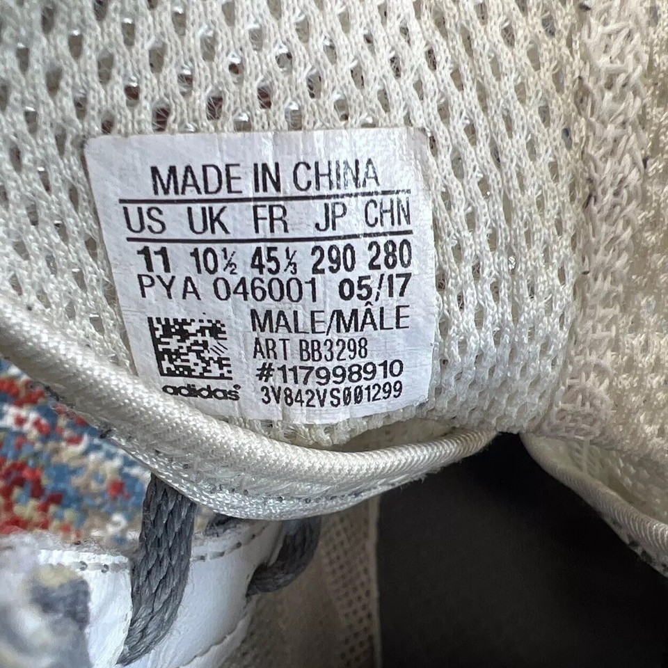 Adidas Pretereo III 3 Gray Lace Up MMA Boxing Wrestling Shoes Men's 11