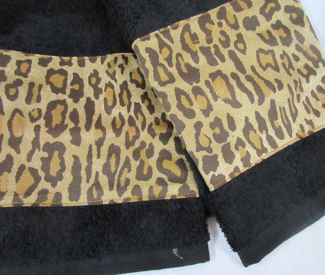 leopard print towels ralph lauren