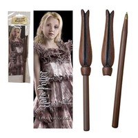 Noble Collection Harry Potter Wand Pen And Bookmark Of Luna Lovegood