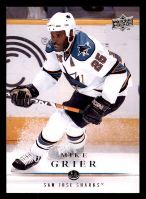 2008-09 Upper Deck #41 Mike Grier San Jose Sharks
