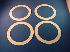 60S MURRAY PEDAL CAR PARTS WHITE WALL DECAL SET