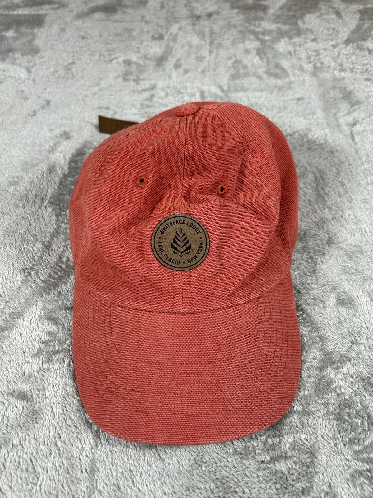Whiteface Mountain Hat Strapback NY Lodge Lake Pl… - image 2