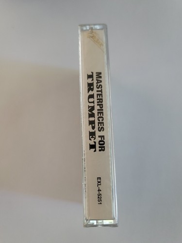 Classic Gold Masterpieces For Trumpet Cassette Tape 1994 Edward Carroll New - Picture 4 of 5