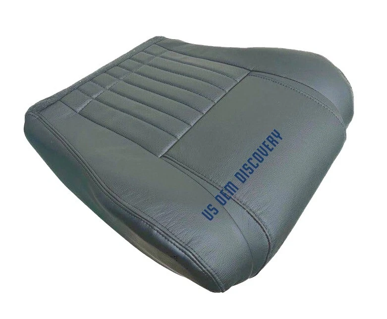 98-1999 Pontiac Firebird T-Tops Driver Side Bottom Leather Seat Cover Dark Gray - Image 4 of 4