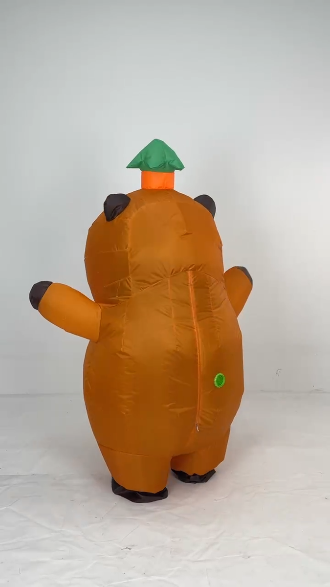 ハロウィン Kapibara3 Capybara Inflatable Costume Funny Halloween Adult/Teen