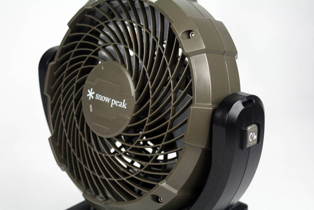 snow peak MKT-102 ファン ACアダプター付き snow peak Makita Field Fan MKT-102 with AC Adapter Brown
