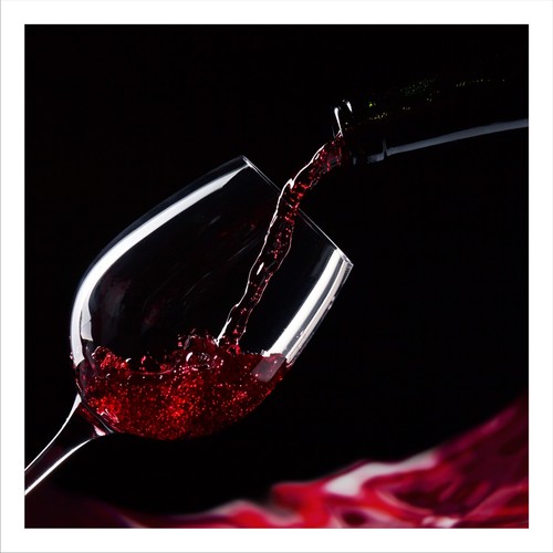 KITCHEN BACKSPLASH Splashback Kitchen Tempered Glass Wine Drink Black - Picture 3 of 3