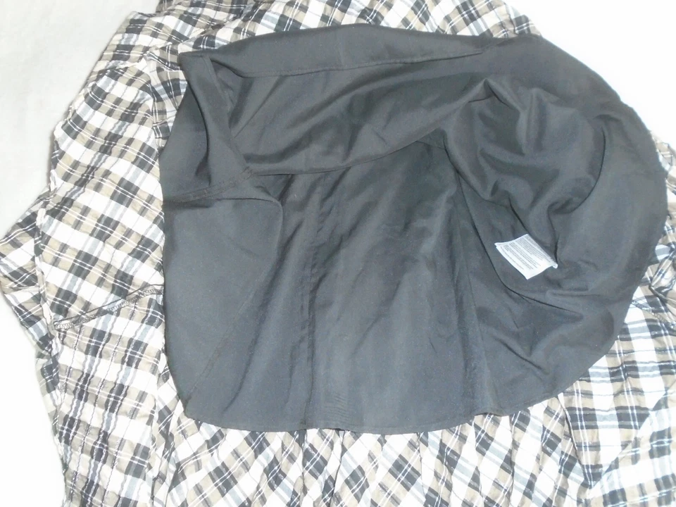 C&A Premium Damen Swing Sommerock Maxi- Rock, Rüsche, kariert,  Größe 36, S - Bild 2 von 4